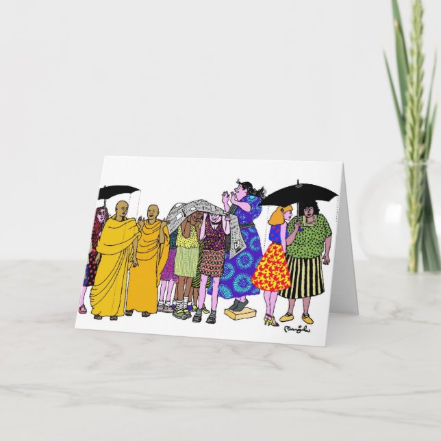 Cartão Women of the World - 8 (Frente)