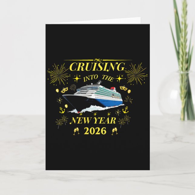 Cartão Womens Adventure Awaits – Welcome 2026 V-neck  (Frente)