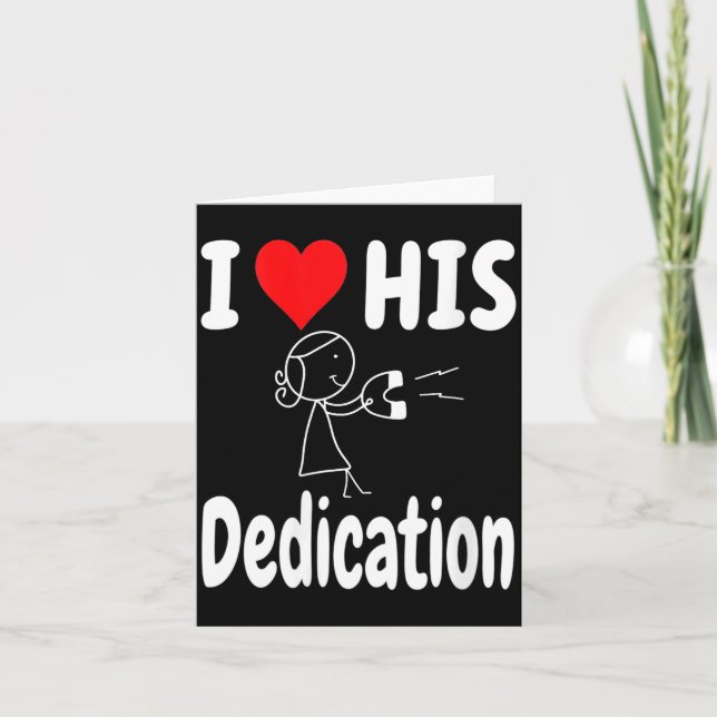 Cartão Women's Funny Valentine's Day Couple Matching I Lo (Frente)