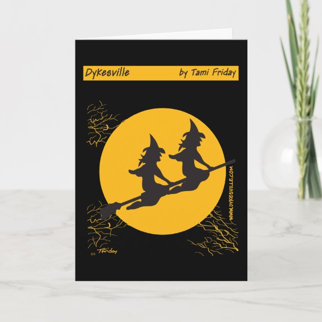 Cartão Womyn Witches (Frente)