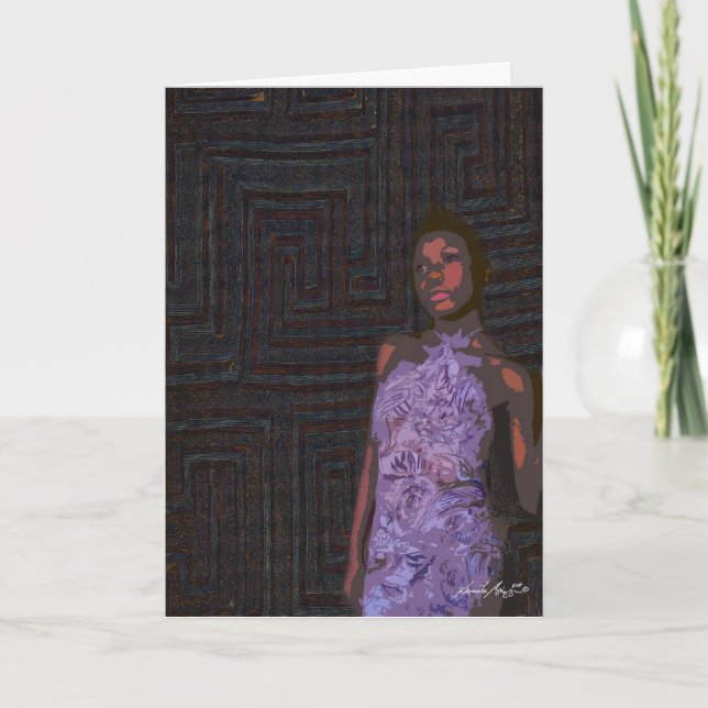 Cartão Wonder Where (Frente)