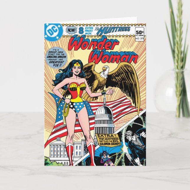 Cartão Wonder Woman Issue #272 (Frente)