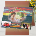 Cartão Wonderful Day Birthday Mom 1490<br><div class="desc">Painting "Wonderful Day 1490" Collection Customize a special "Happy Birthday" greeting card for Mom. Can also be customized for family or friends. This makes a thoughtful gift which is always the perfect way to express yourself. Personalize on the product page or click the "Customize" button for more design options. Design...</div>