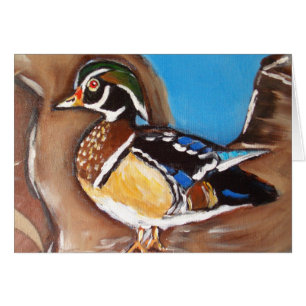 CARTÃO WOOD DUCK