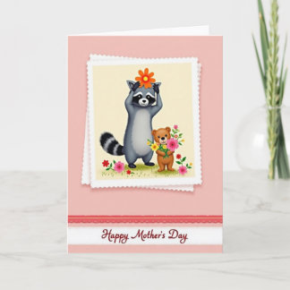 Cartão Woodland Mothers Day Story Card