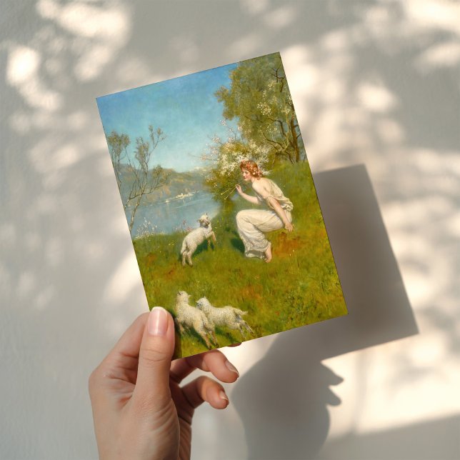 Cartão Woodland Nymph | John Collier (Criador carregado)