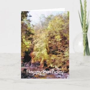 CARTÃO WOODLAND STREAM