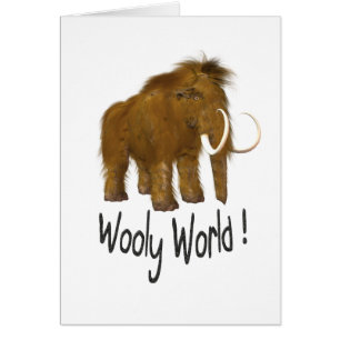 Cartão Wooly World, Wooly Mammoth