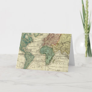 Cartão World on Mercators Projection