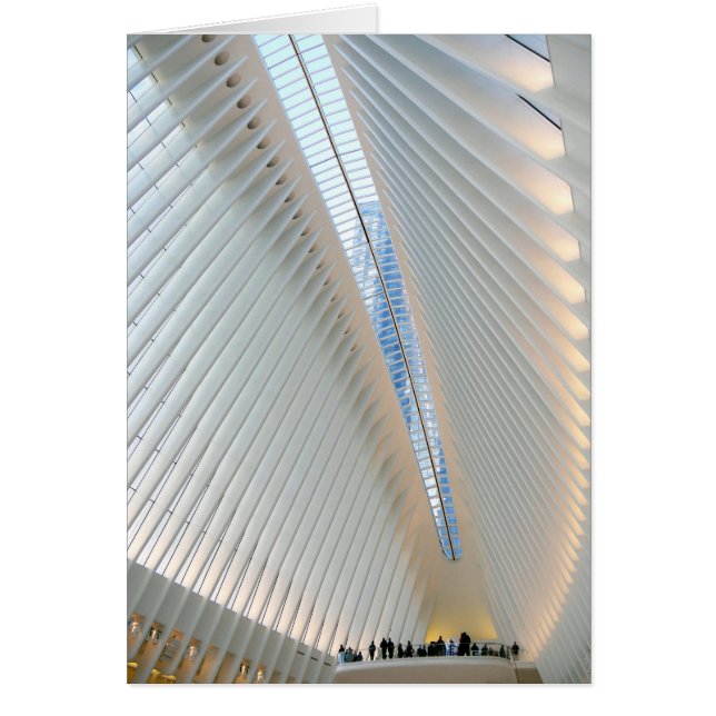 Cartão World Trade Center Transportation Hub, NY (Frente)