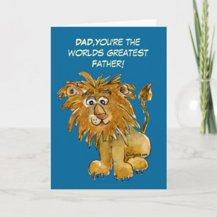 Cartão Worlds Greatest Fathers Day Card