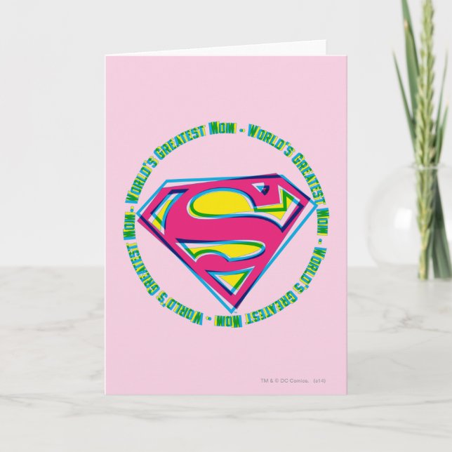 Cartão World's Greatest Mom (Frente)