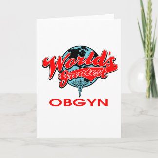 Cartão World's Greatest OBGYN
