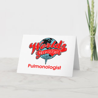 Cartão World's Greatest Pulmonologist