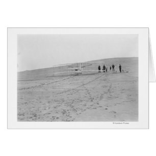 Cartão Wright Brothers 1903 Machine em