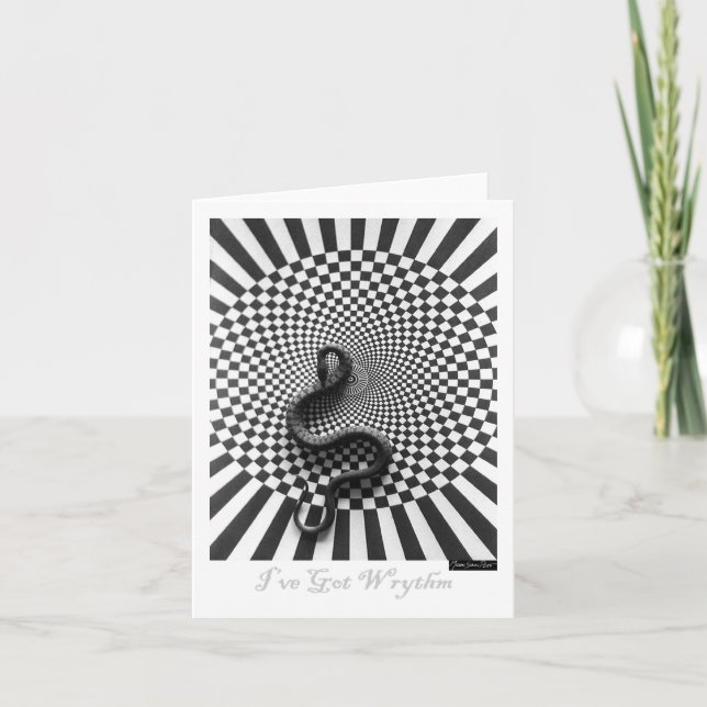 Cartão Wrythmweave Notecard (Frente)