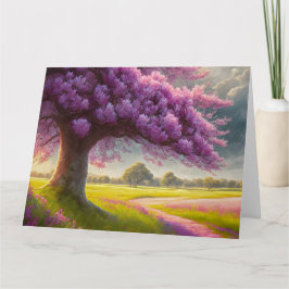 Cartão Wunderschön blühender Baum