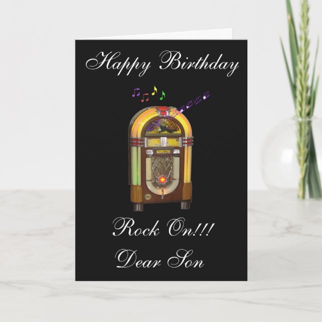 CARTÃO WURLITZER JUKEBOX GREETING CARD (Frente)