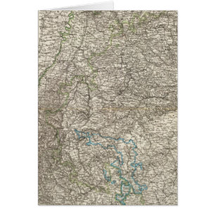 Cartão Wurtemberg, Baden