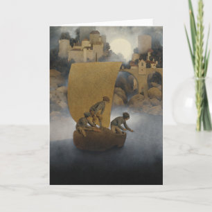 Cartão Wynken, Blynken e Nod