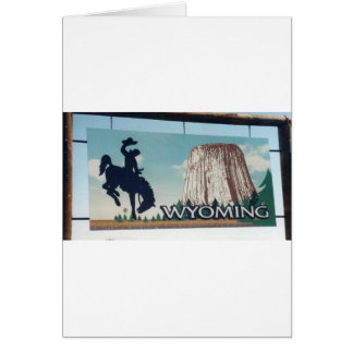 Cartão Wyoming