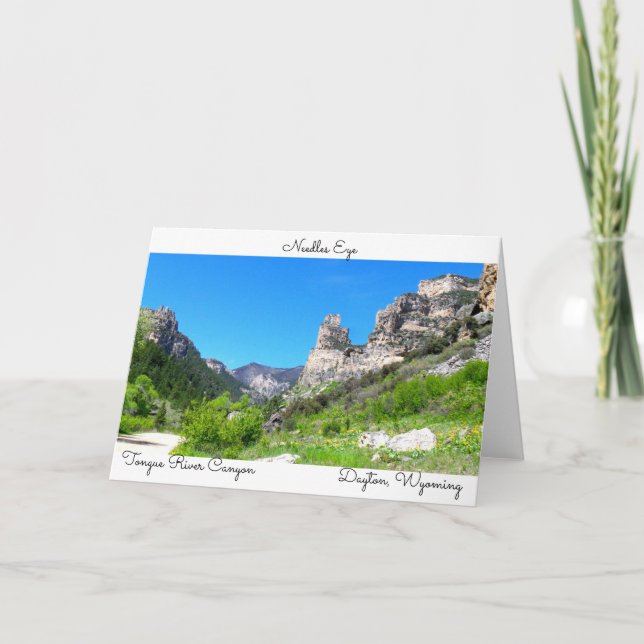 Cartão wyoming post card (Frente)