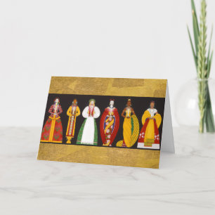 Cartão X004 Women of the World