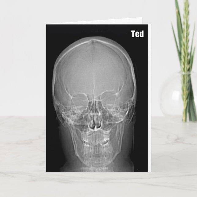 Cartão X-ray Ted Birthday Card (Frente)