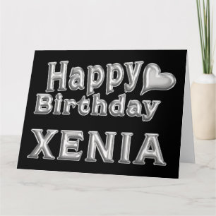Cartão Xenia Happy Birthday Geburtstag Karte Aufsteller