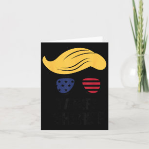 Cartão Xerife do Xerife Trump Tariff