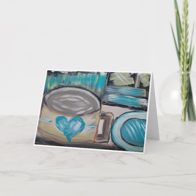 Cartão Xícara de Café (Frente)