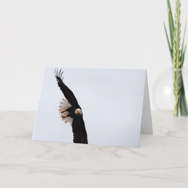 Cartão Xmas: Aí vem as Garras dos Papais noeis... (Frente)