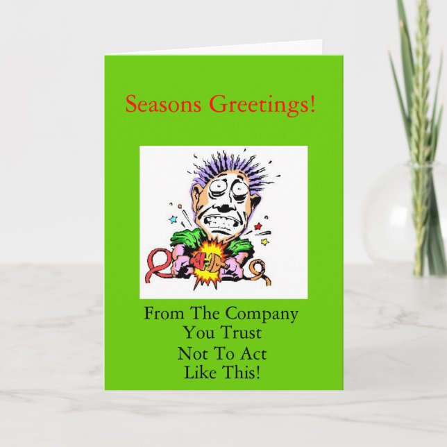 Cartão Xmas do Contratante (Frente)