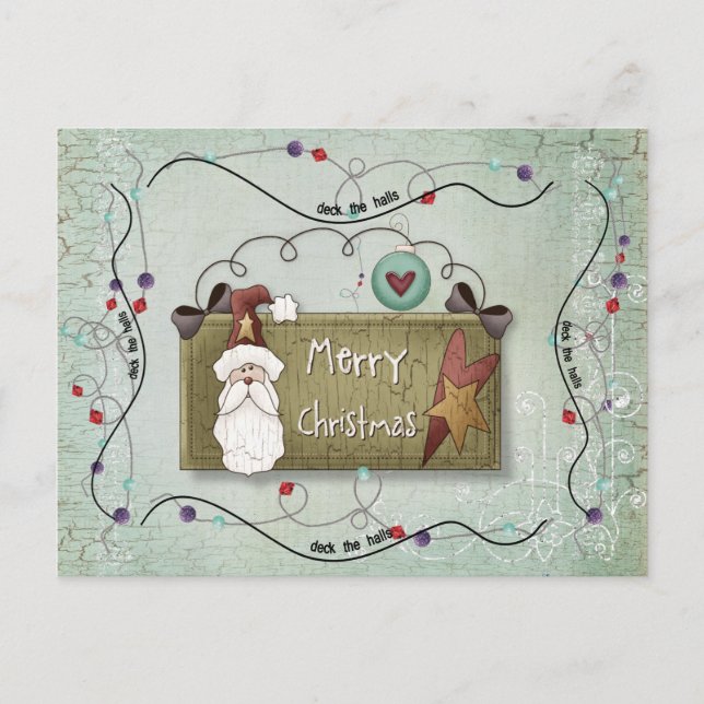 Cartão XMAS em julho (Frente)