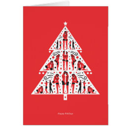 CARTÃO XMAS VERMELHO