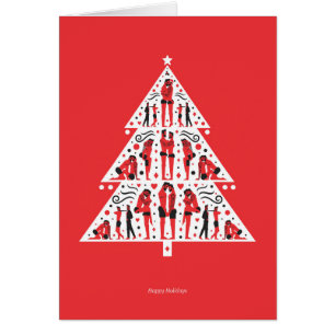 CARTÃO XMAS VERMELHO