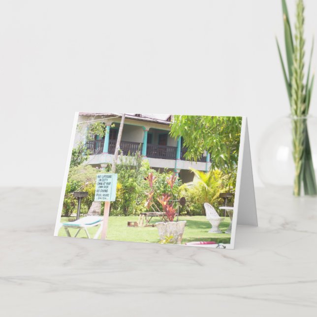 Cartão XTABI Negril Jamaica (Frente)