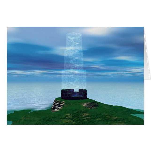 Cartão XVI a torre (Frente Horizontal)