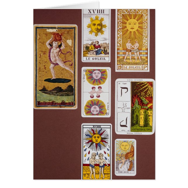 Cartão XVIIII The Sun (Frente)