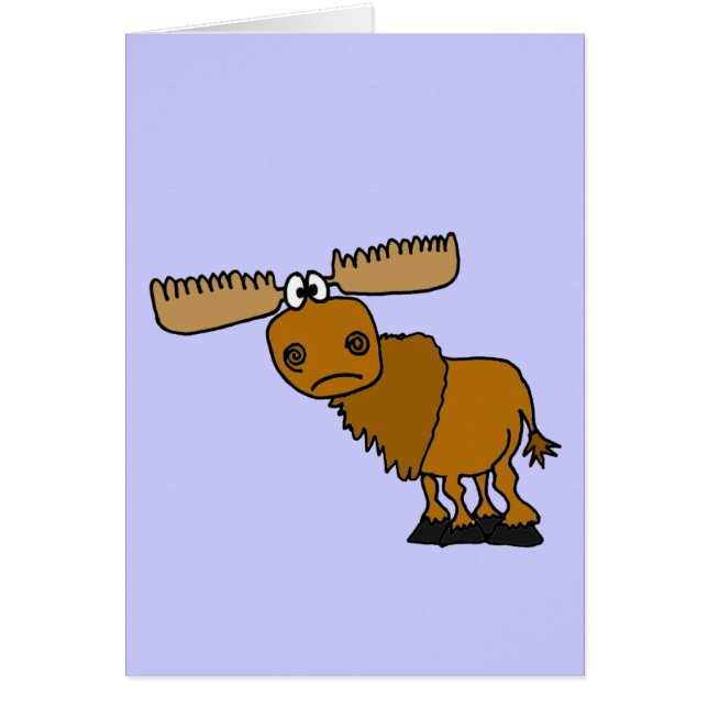 Cartão XX- design pateta dos alces (Frente)