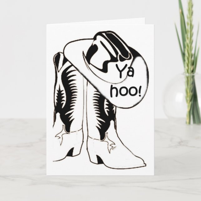 CARTÃO YA HOO-HIP HIP HURRA - PARABÉNS (Frente)