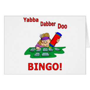 Cartão Yabba Dabber Doo - BINGO