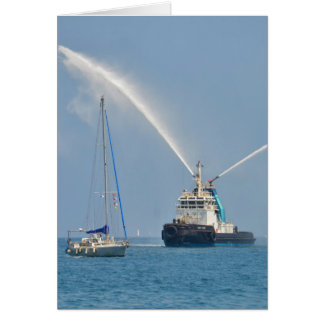 Cartão Yacht Zig Zag E Tug