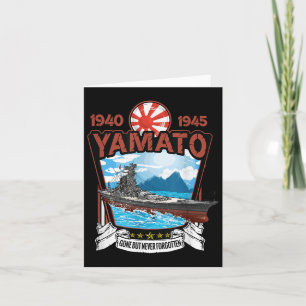 Cartão Yamato, batente militar japonês da Segunda Guerra 