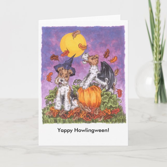 Cartão Yappy Howlingween Card with Envelope (Frente)