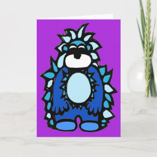 Cartão Yardley the Yeti note cards