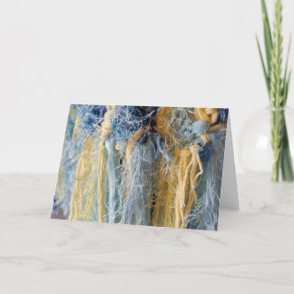 Cartão Yarn Image Blank Note Card