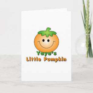 Cartão YaYa's Little Pumpkin