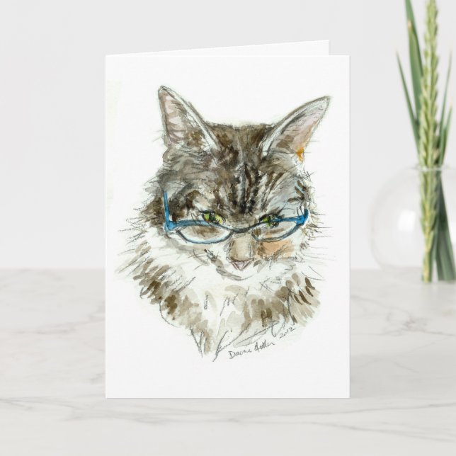 Cartão YDP Pretty Kitty BIRTHDAY card (Frente)