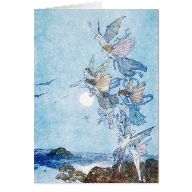 Cartão Ye Elves & Fairies (Frente)